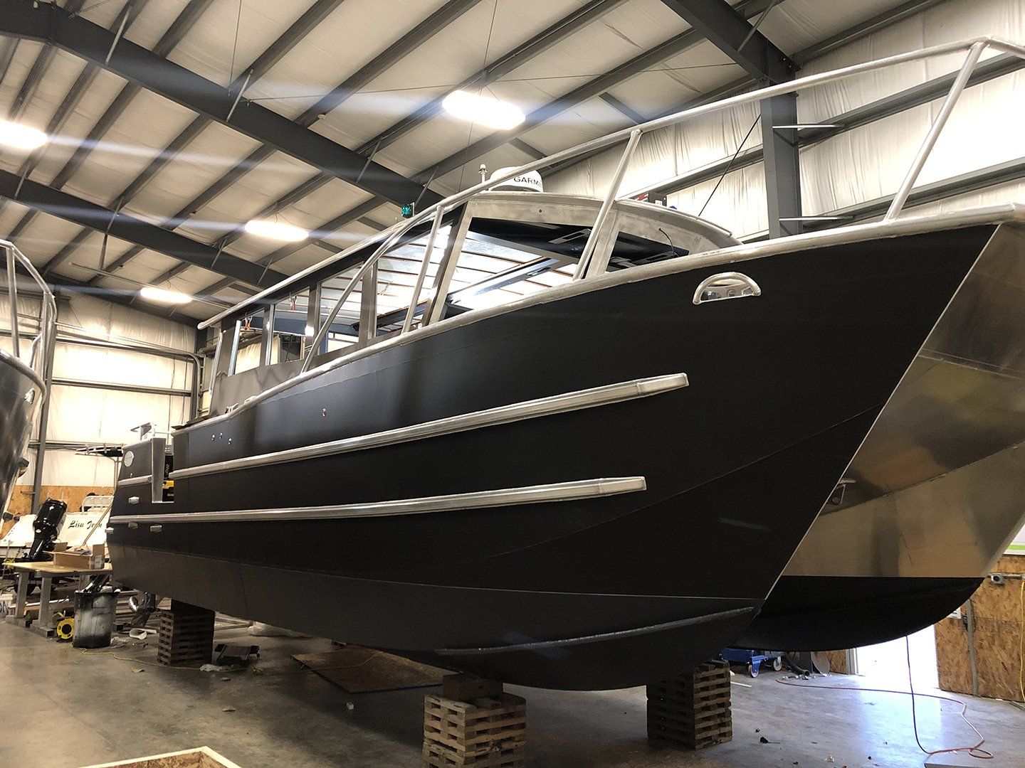 liberty national armstrong marine boat wrap