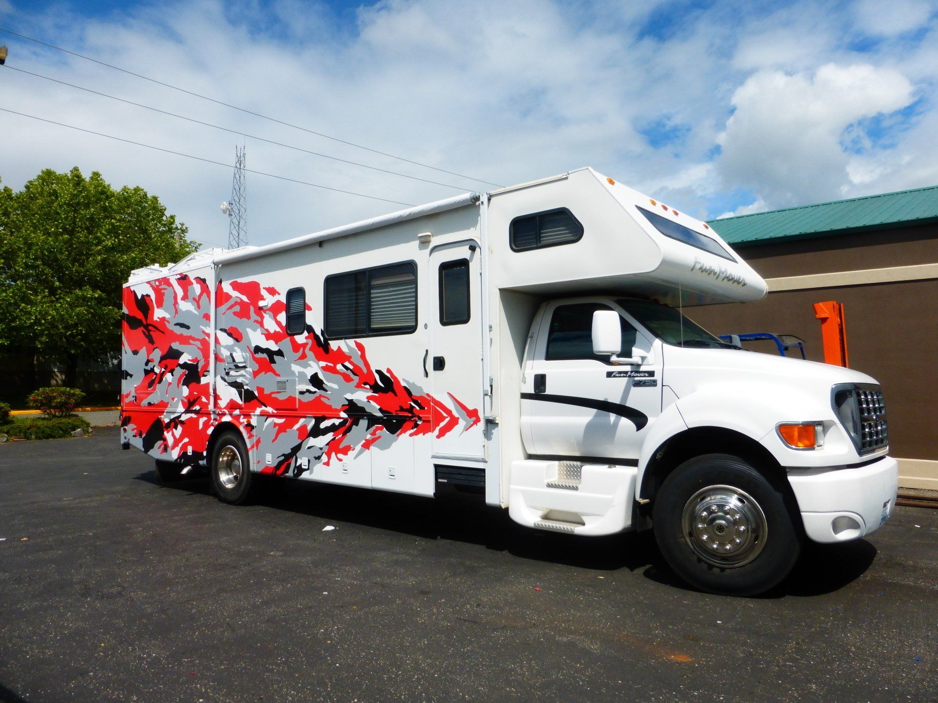 motorhome vinyl graphics