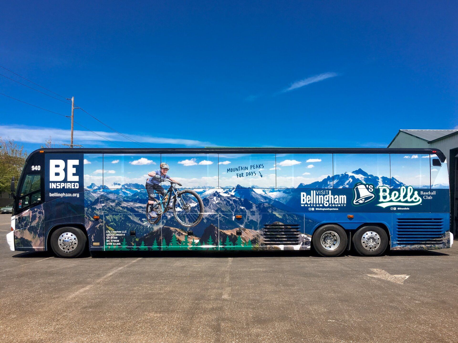 bellingham bells bus wrap