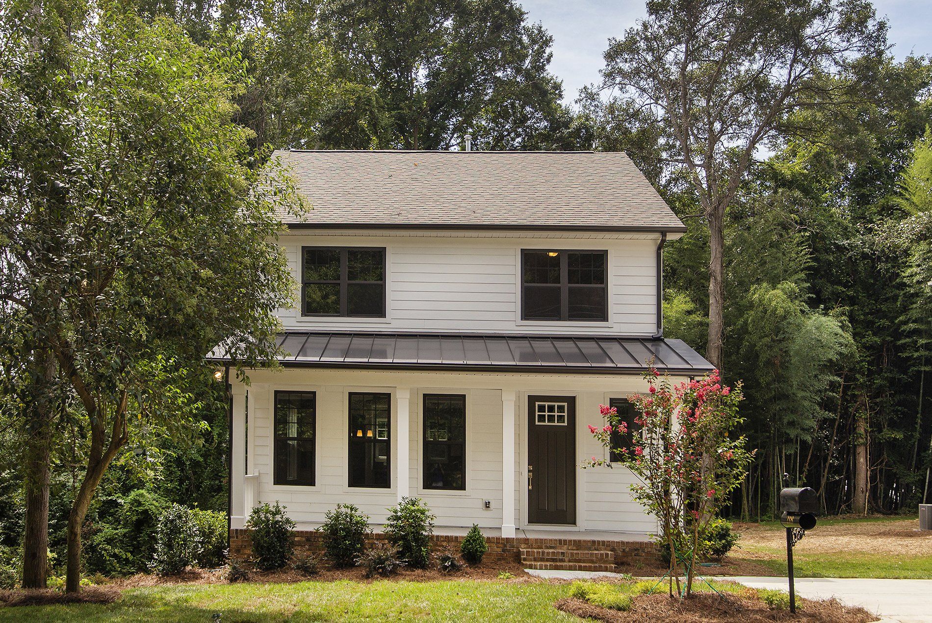 photo of Belmont floorplan front exterior without attached garage
