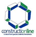 Accredited by Constructionline Constructionline Logo