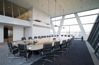 Clean board room