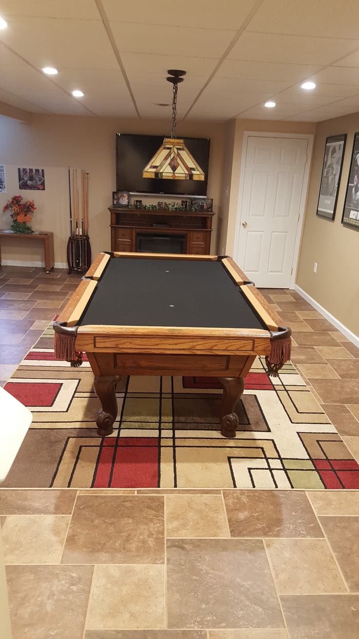 Including a Pool Table in Your Remodeling Plans Can be a Great Addition. Call the basement remodeling contractors at A Touch of Class Remodeling!