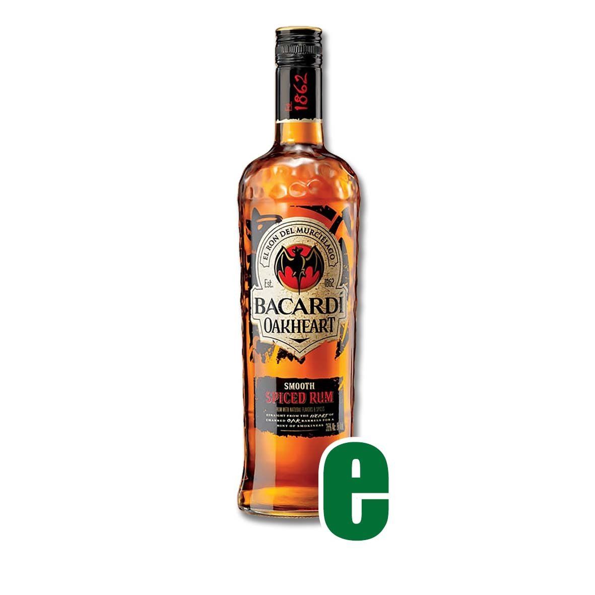 Bacardi Oakheart cl100
