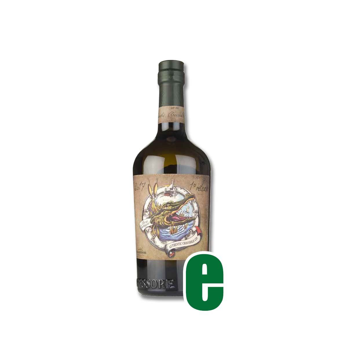 Gin Del Professore Authentic Crocodile cl75