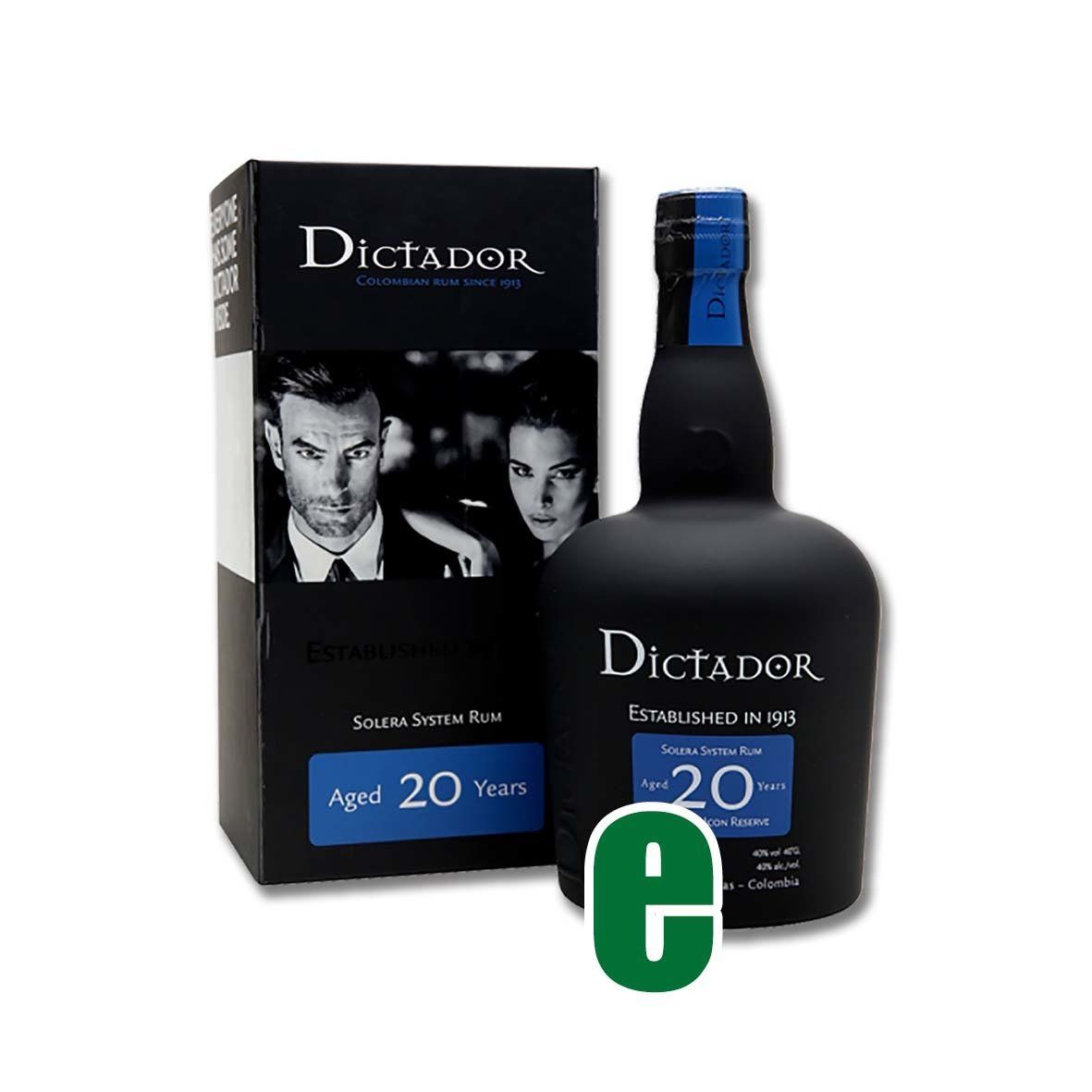 Dictador Rum 20Y cl70