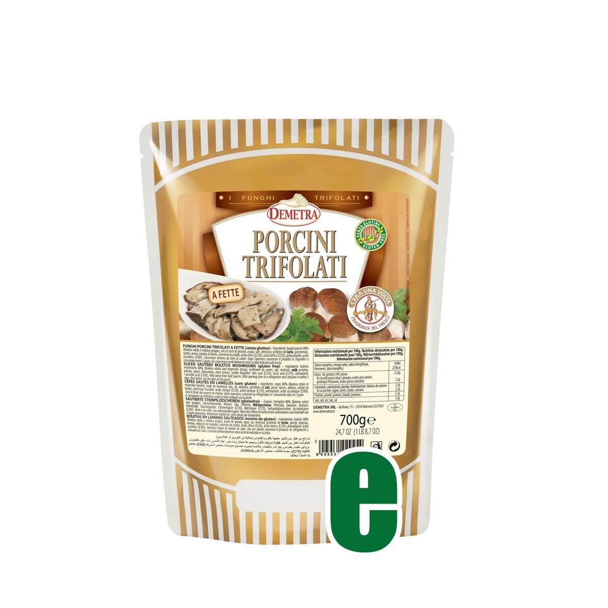 Funghi Porcini Trifolati - bs. 700gr
