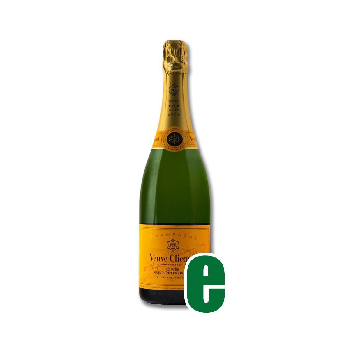 Champagne Veuve Clicquot Saint-Petersbourg Cuveè cl75