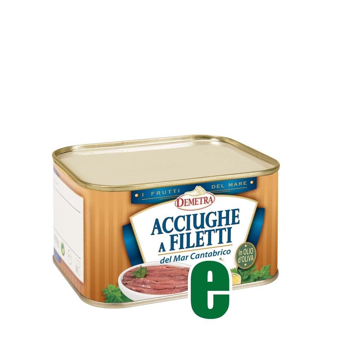 Acciughe Filetti O.o. Cantabrico bs 725 gr