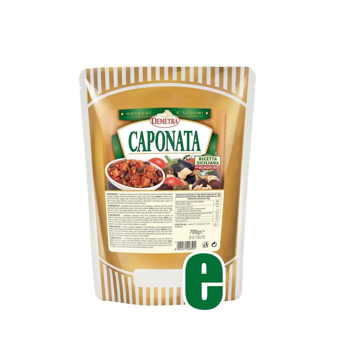 Caponata bust. 700gr.