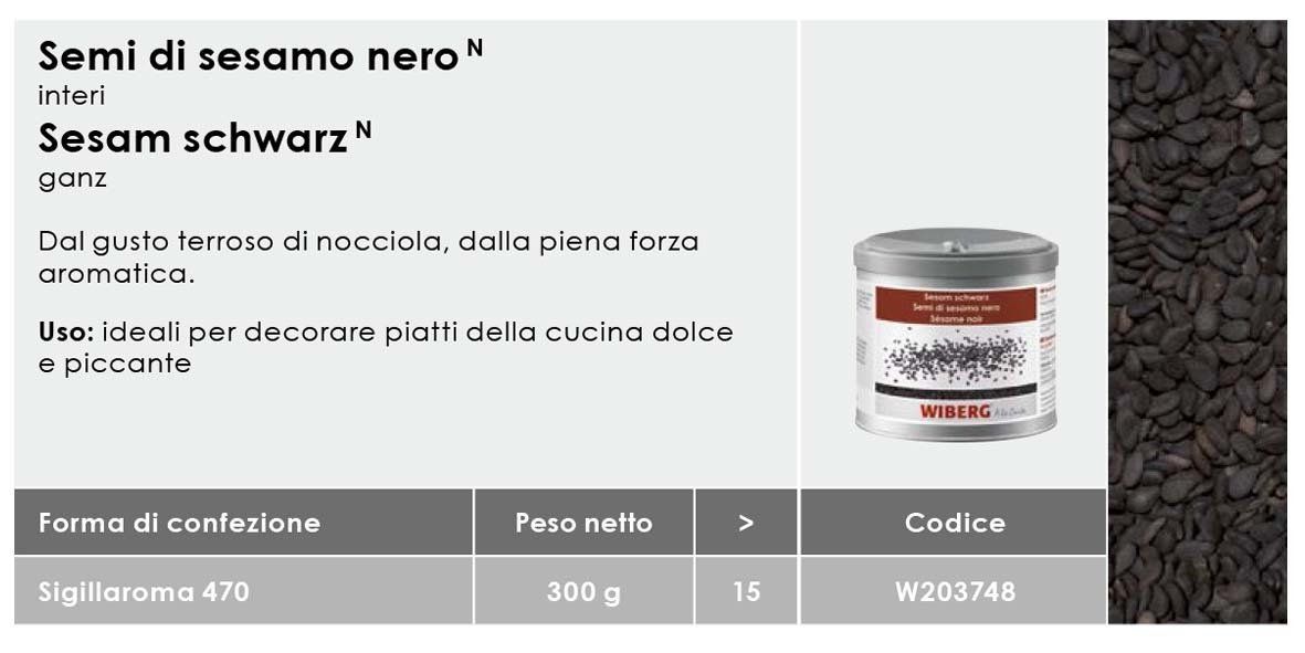 Semi Di Sesamo Nero gr300