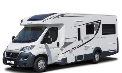 Auto Roller 747 - Sleeps & Travels 6 people 6 people campervan hire UK & Europe, camping van, touring van
