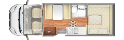 Layout 6-berth-motorhome-for-hire-UK-europe
