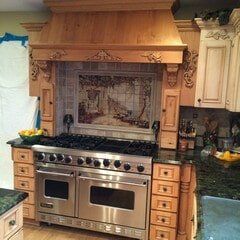 Kitchen Oven Area - Modern Trend Kitchens & Baths