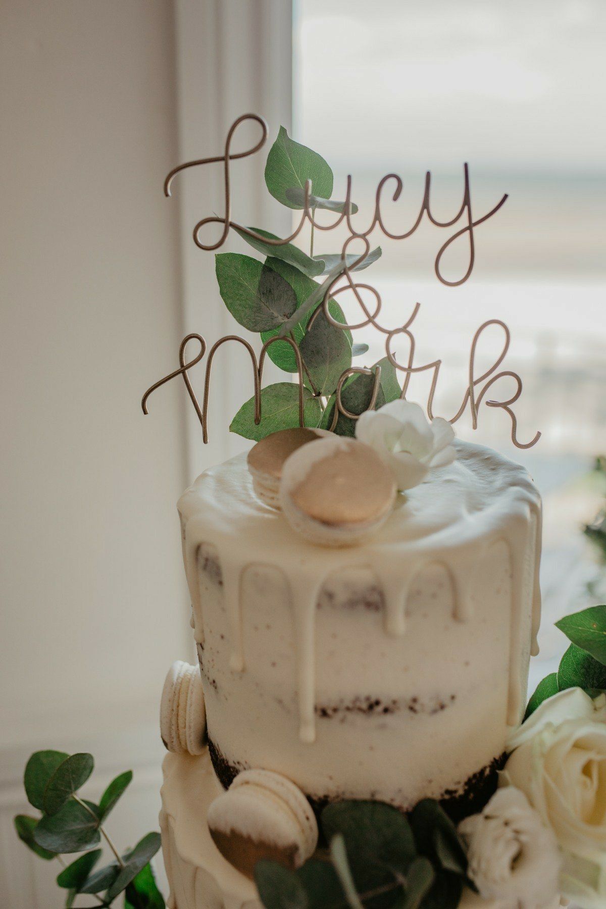 Wedding cake with