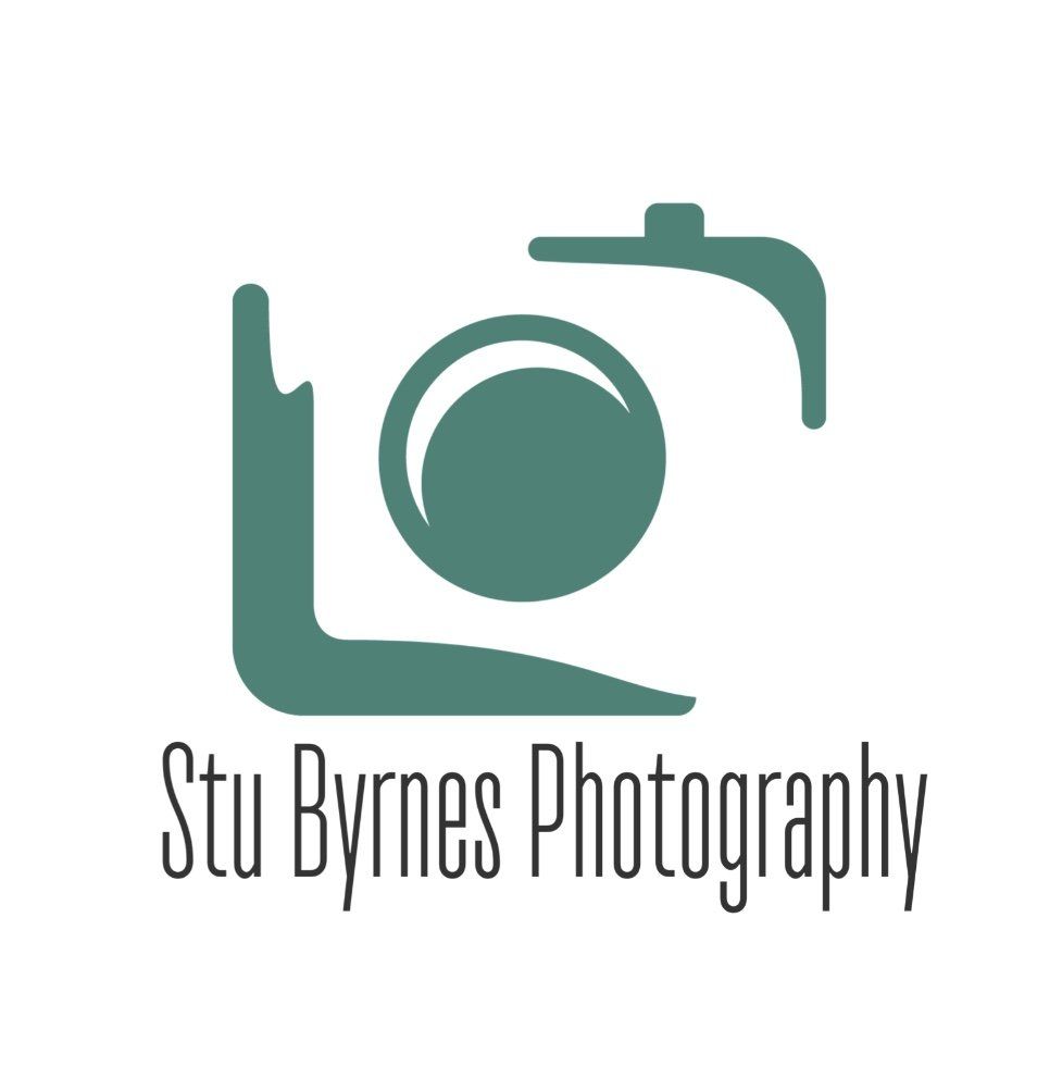 Green camera icon logo with