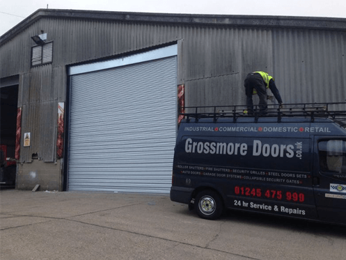 Grossmore Doors company van