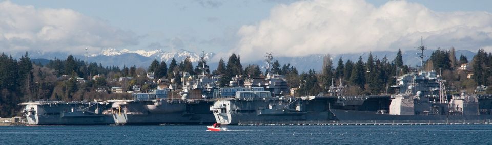 navy ships at harbor