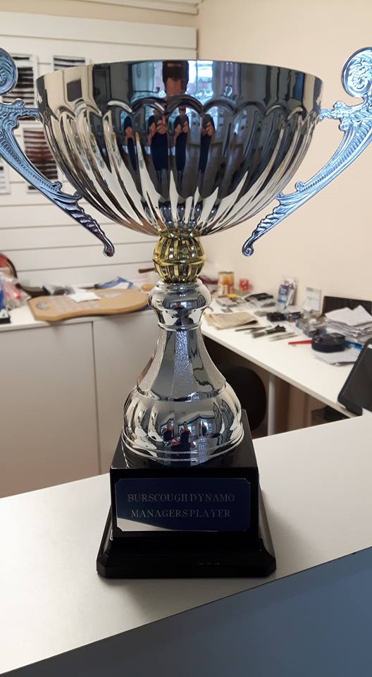 winning trophy