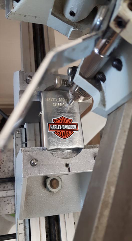 logo engraving