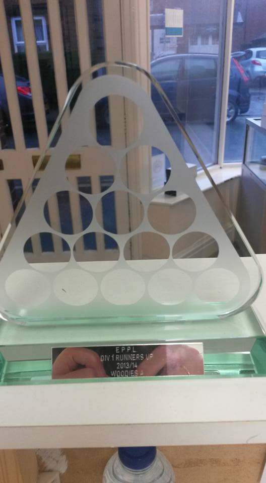 crystal trophy