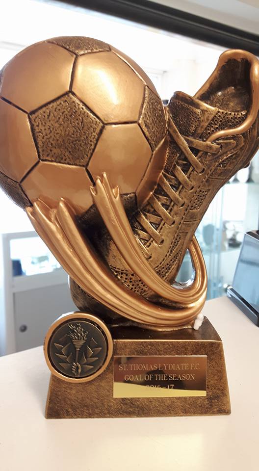 football trophy