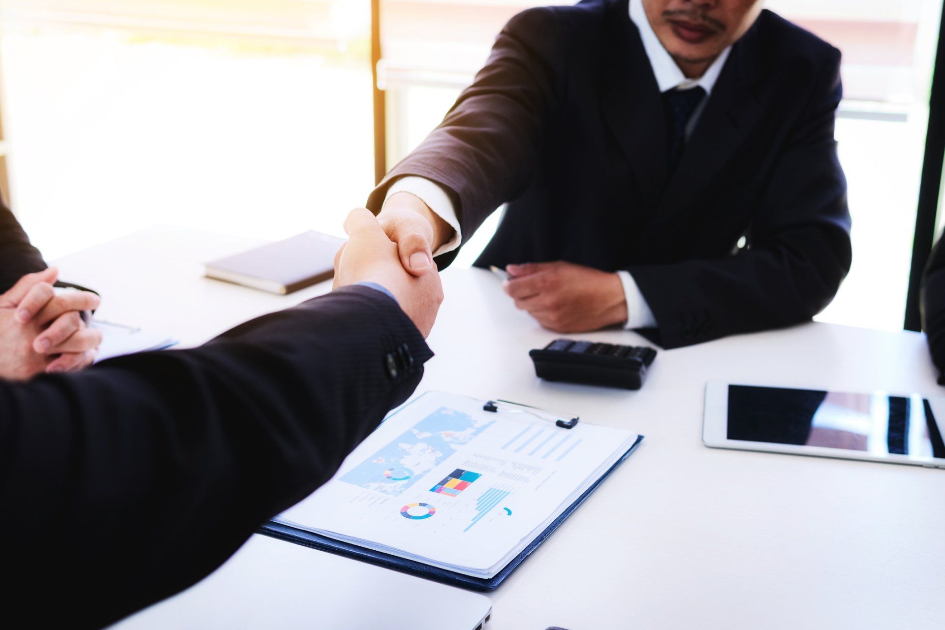 Notarization — People Shaking Hands in Aurora, CO