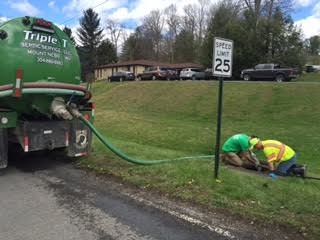 Water Waste Hauling — Mount Nebo, WV — Triple T Septic Service LLC Water Waste Hauling — Mount Nebo, WV — Triple T Septic Service LLC