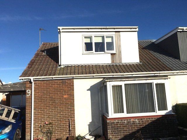Before roof replacement by DC Roofcare Irvine