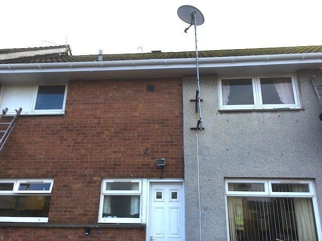 New gutters installed in Irvine