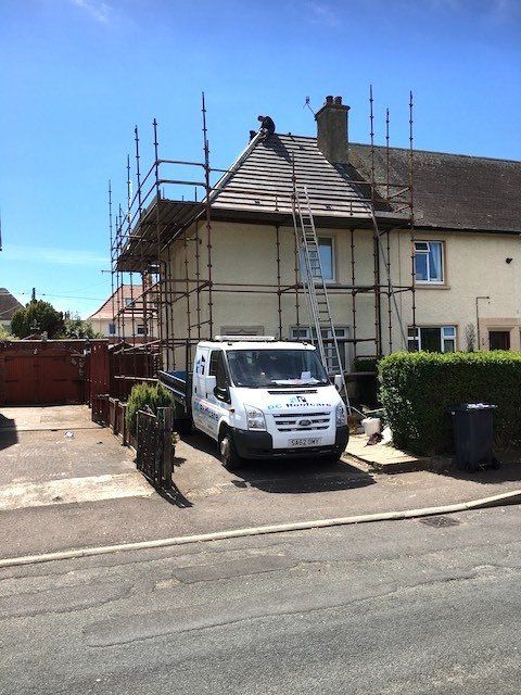 Replacement roof in Ardrossan by DC Roofcare Irvine
