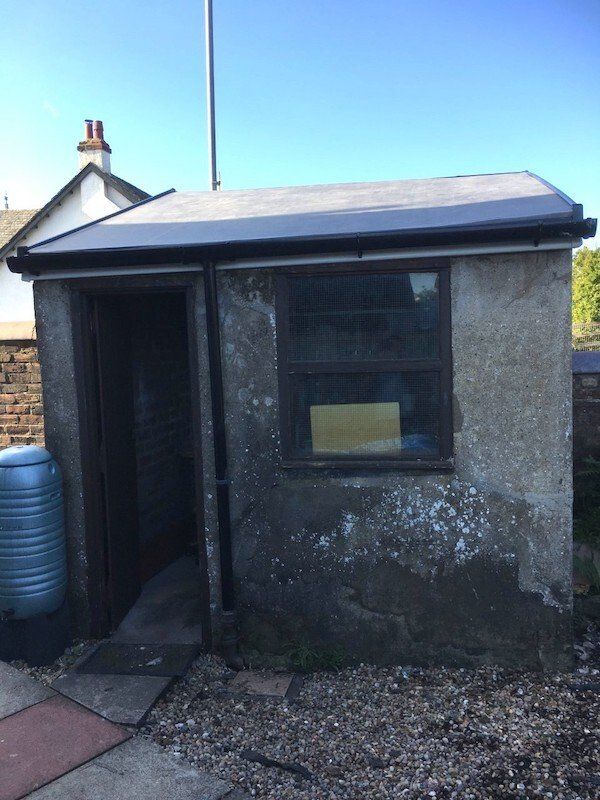 New rubber roof in Saltcoats, Ayrshire by DC Roofcare