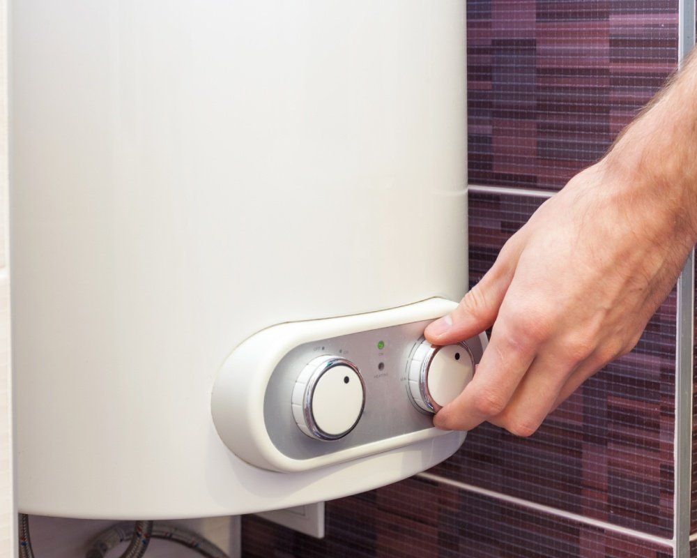 installing water heater