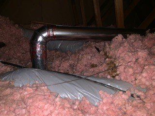 dryer vent in house