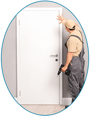 Handyman Installing A Door - Window & Door Installation in Cheyenne, WY
