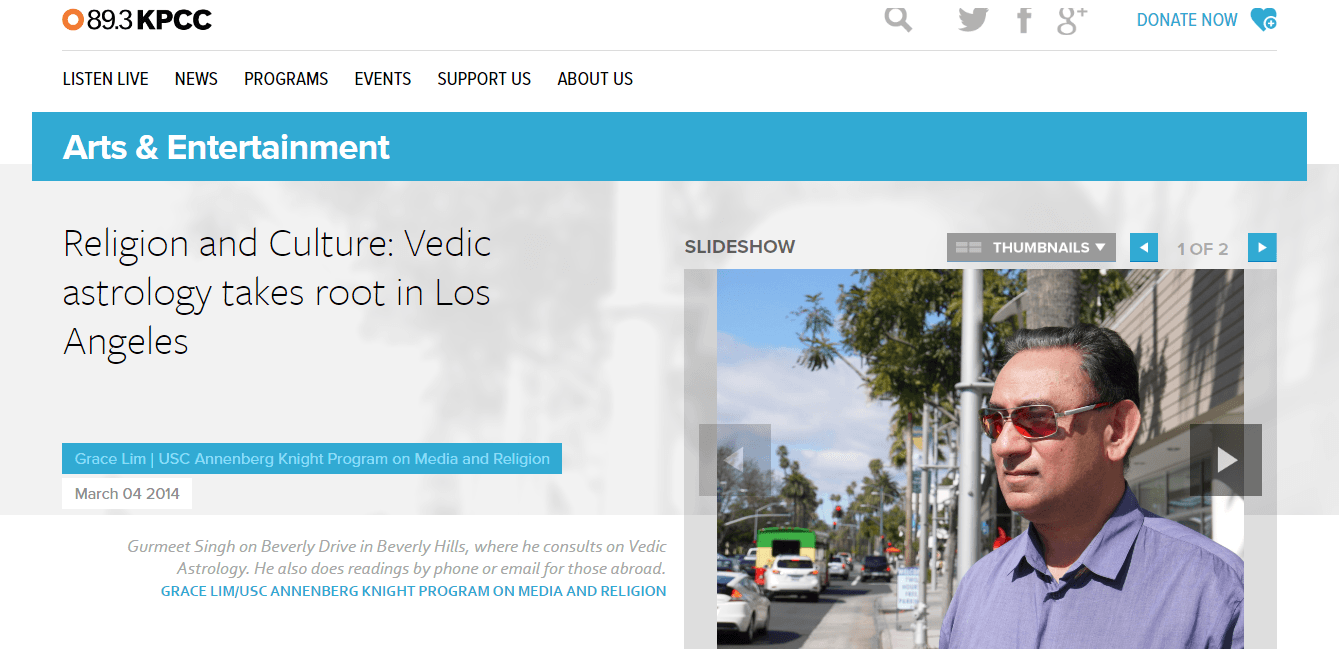 vedic astrologer los angeles