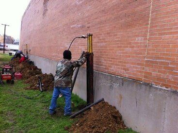 pier construction - foundation repair and inspection in Garland, TX