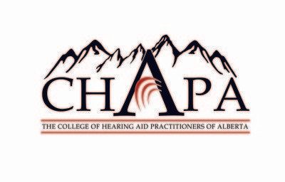 the college of hearing aid practitioners of alberta logo