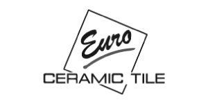 Logo for Euro Ceramic Tile, featuring
