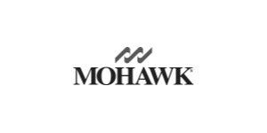 Mohawk logo: dark gray stylized