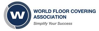 Logo of World Floor Covering Association with a