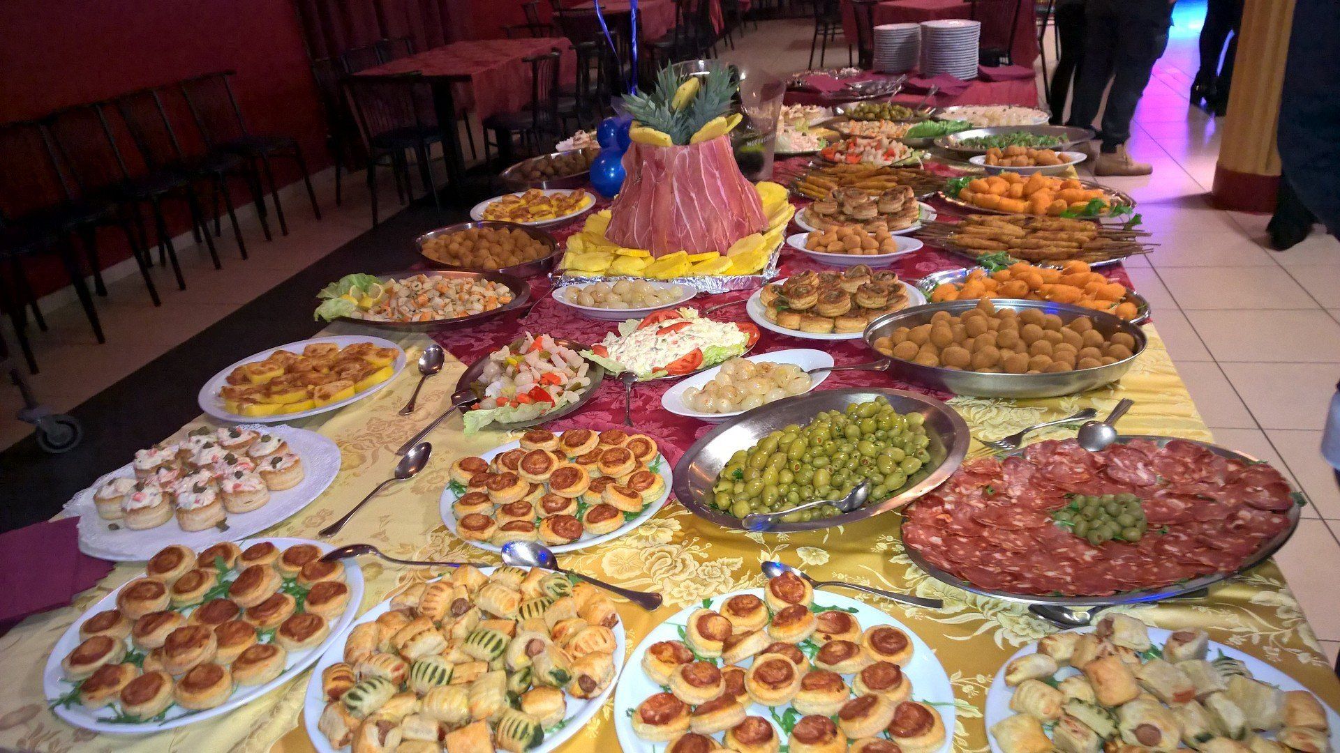 buffet per feste e ricorrenze