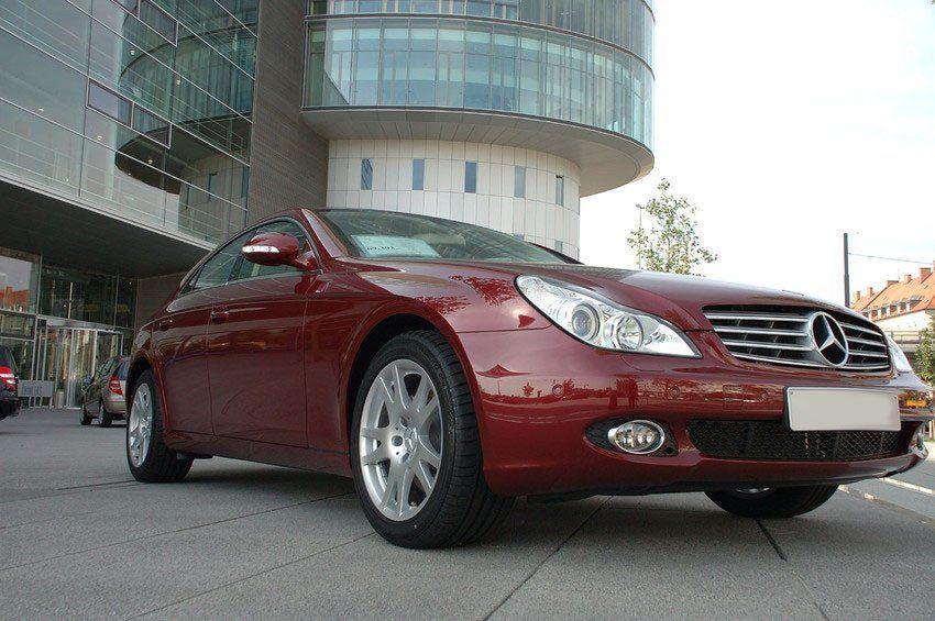 ARW786 dark red coloured Mercedes Benz type CS 350