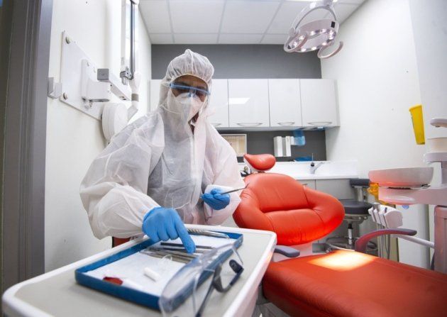 Patients face temperature checks