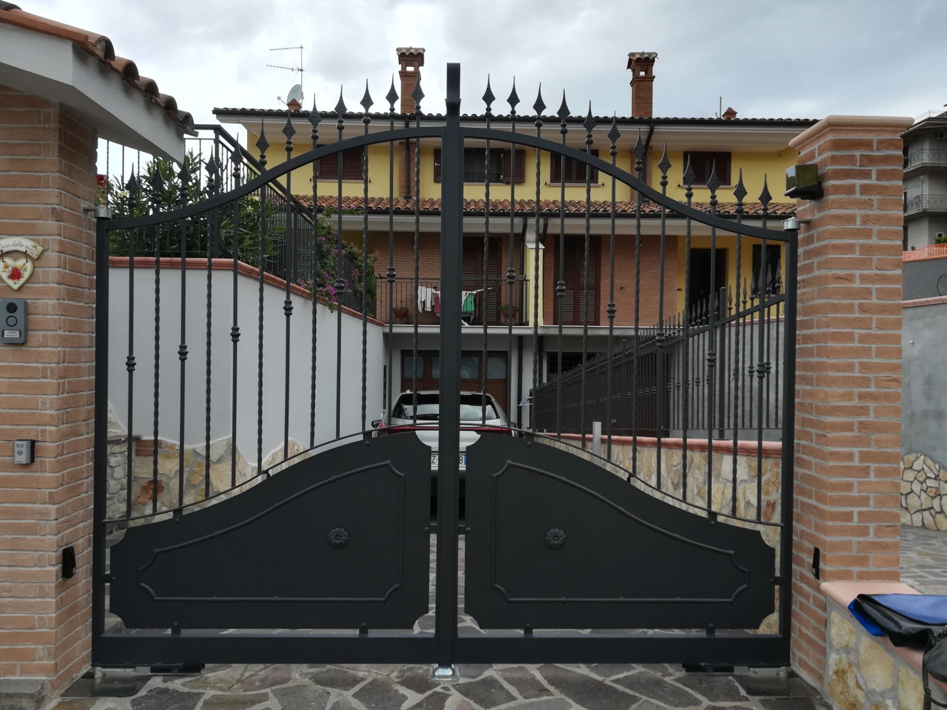 cancello in ferro