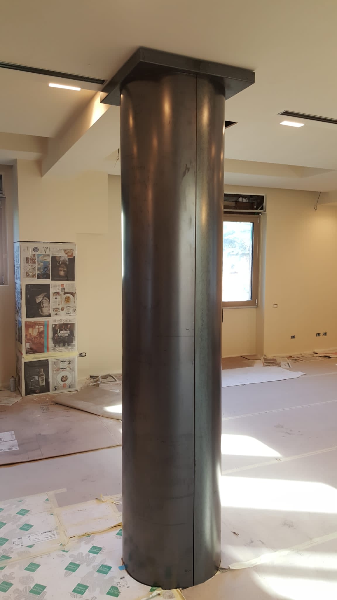 rivestimento in metallo
