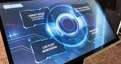 Erlebniswelt, Transformation, Data Transformation Space, BMW Group, Rabl & Hahn, Change Consulting, Change Management, Unternehmensberatung München, Touch Panels