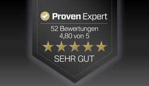 Unternehmensberatung - Proven Expert Bewertung, sehr gut, fünf Sterne, 5 Sterne, Top 100 Speaker, Speaker, Speaker buchen