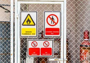 fire safety signs