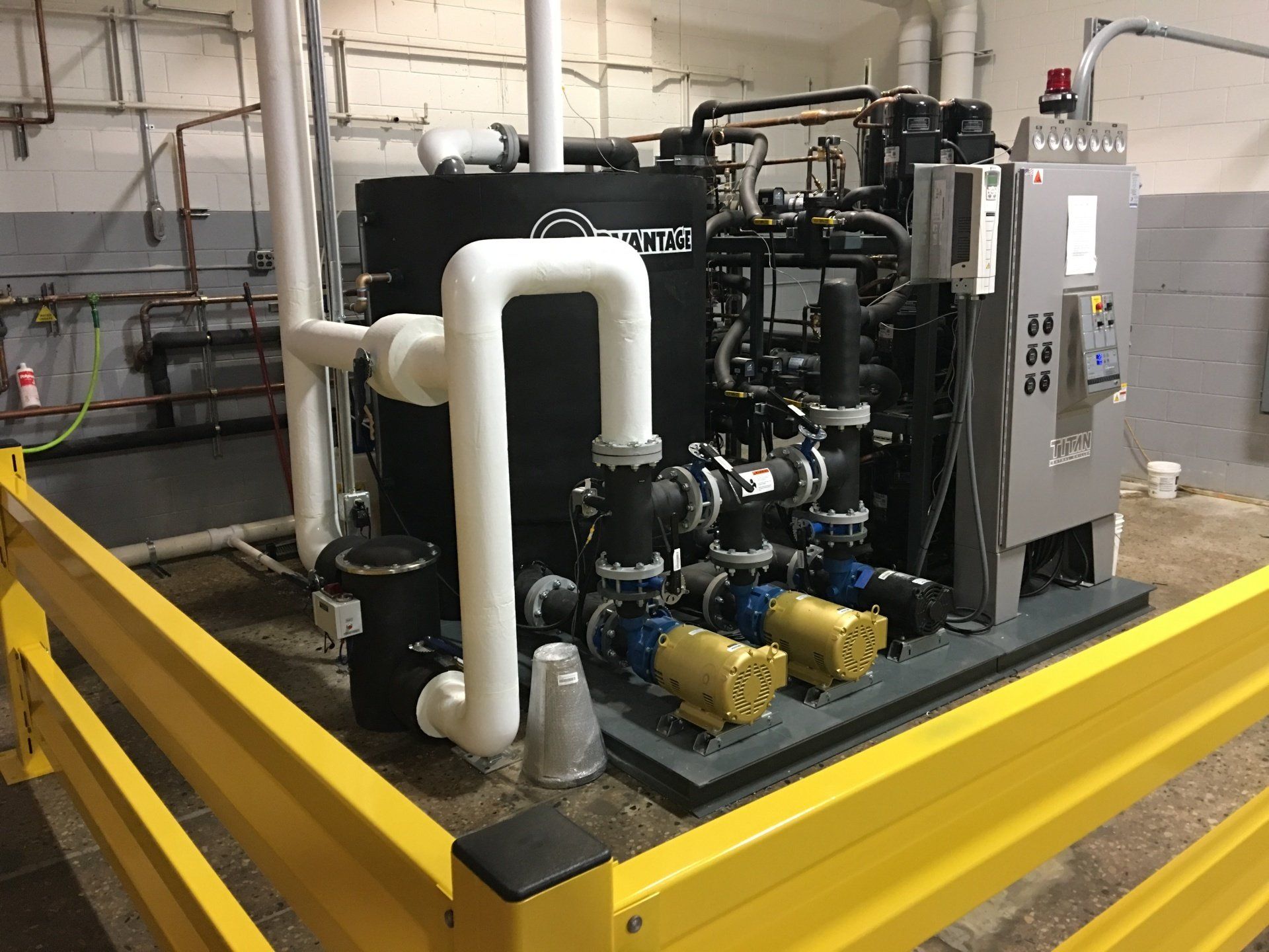 Central Chiller Installation